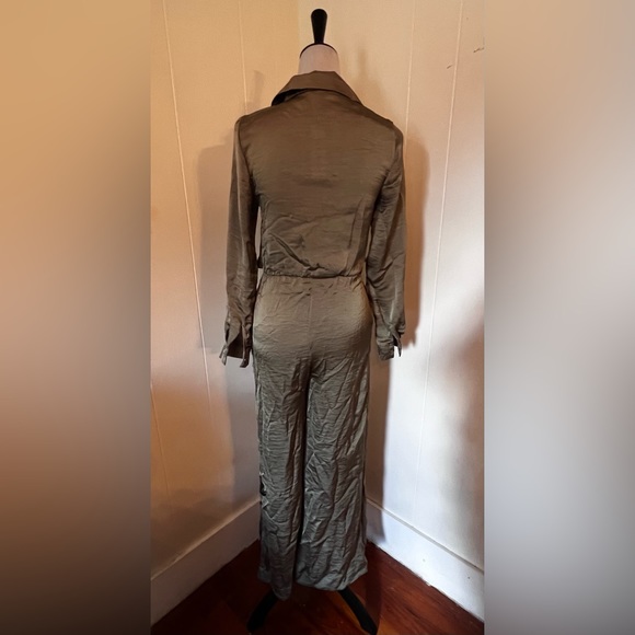 NWT Steve Madden Army Green Jumpsuit, XS - Picture 2 of 4